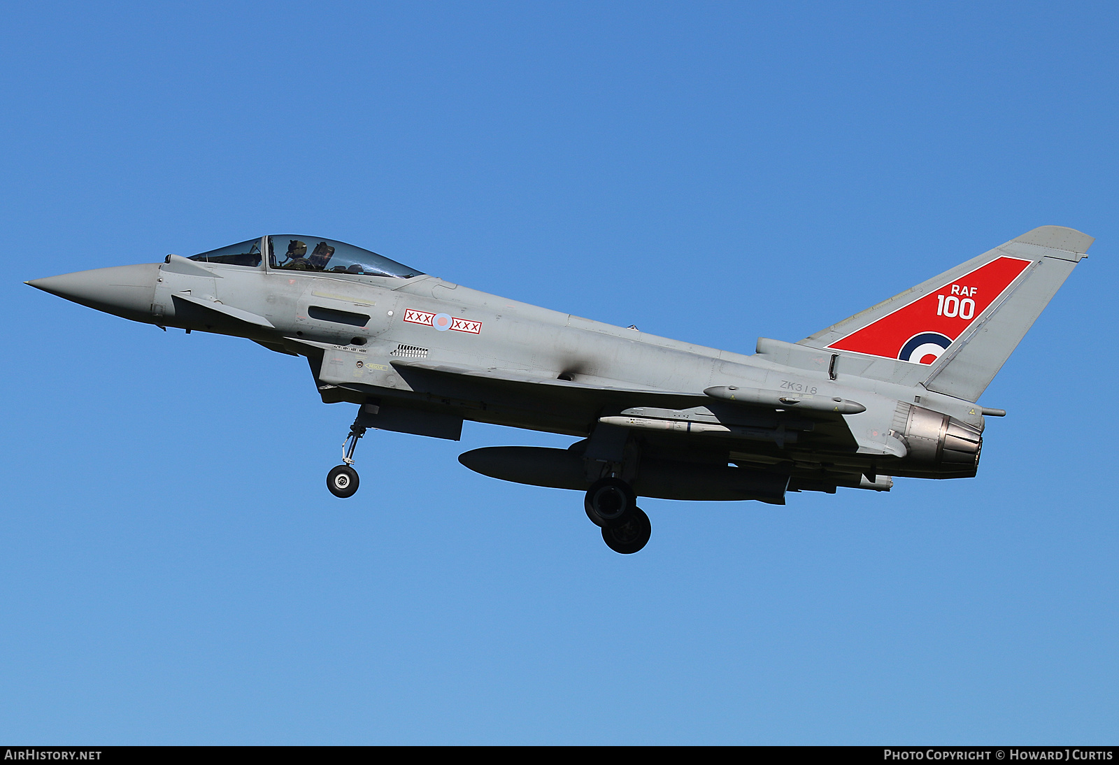 Aircraft Photo of ZK318 | Eurofighter EF-2000 Typhoon FGR4 | UK - Air Force | AirHistory.net #175108