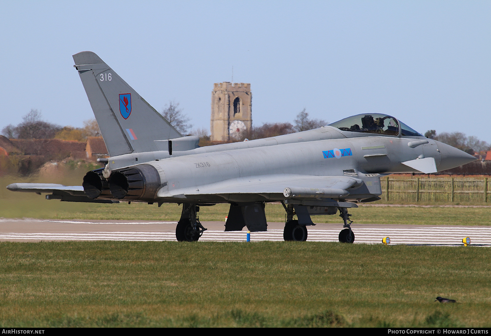 Aircraft Photo of ZK316 | Eurofighter EF-2000 Typhoon FGR4 | UK - Air Force | AirHistory.net #175109