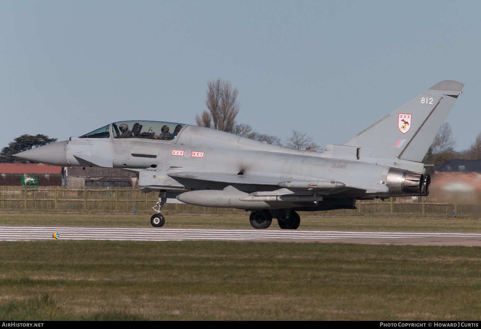 Aircraft Photo of ZJ812 | Eurofighter EF-2000 Typhoon T3 | UK - Air Force | AirHistory.net #175124