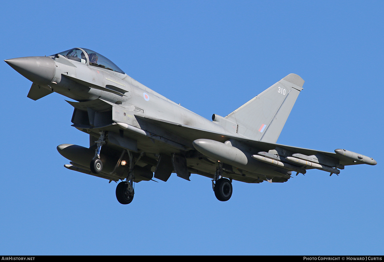 Aircraft Photo of ZK310 | Eurofighter EF-2000 Typhoon FGR4 | UK - Air Force | AirHistory.net #175125