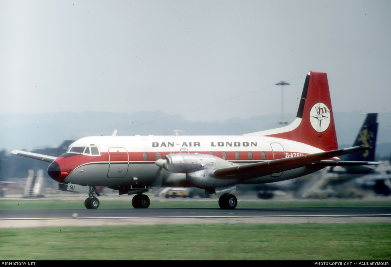 Aircraft Photo of G-AZSU | Hawker Siddeley HS-748 Srs2/232 | Dan-Air London | AirHistory.net #175126