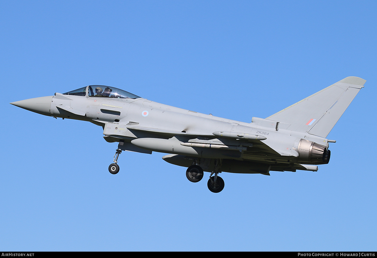 Aircraft Photo of ZK364 | Eurofighter EF-2000 Typhoon FGR4 | UK - Air Force | AirHistory.net #175134