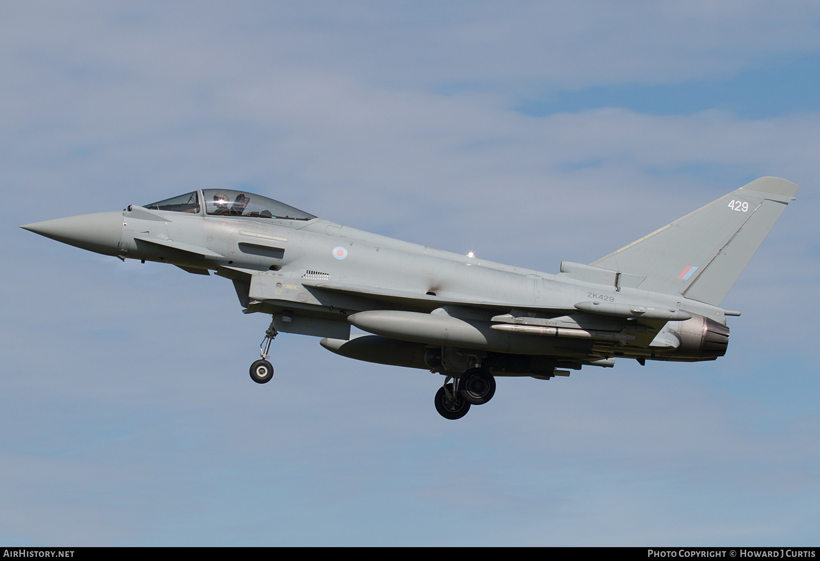Aircraft Photo of ZK429 | Eurofighter EF-2000 Typhoon FGR4 | UK - Air Force | AirHistory.net #175137