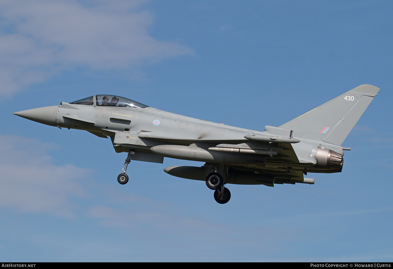 Aircraft Photo of ZK430 | Eurofighter EF-2000 Typhoon FGR4 | UK - Air Force | AirHistory.net #175141
