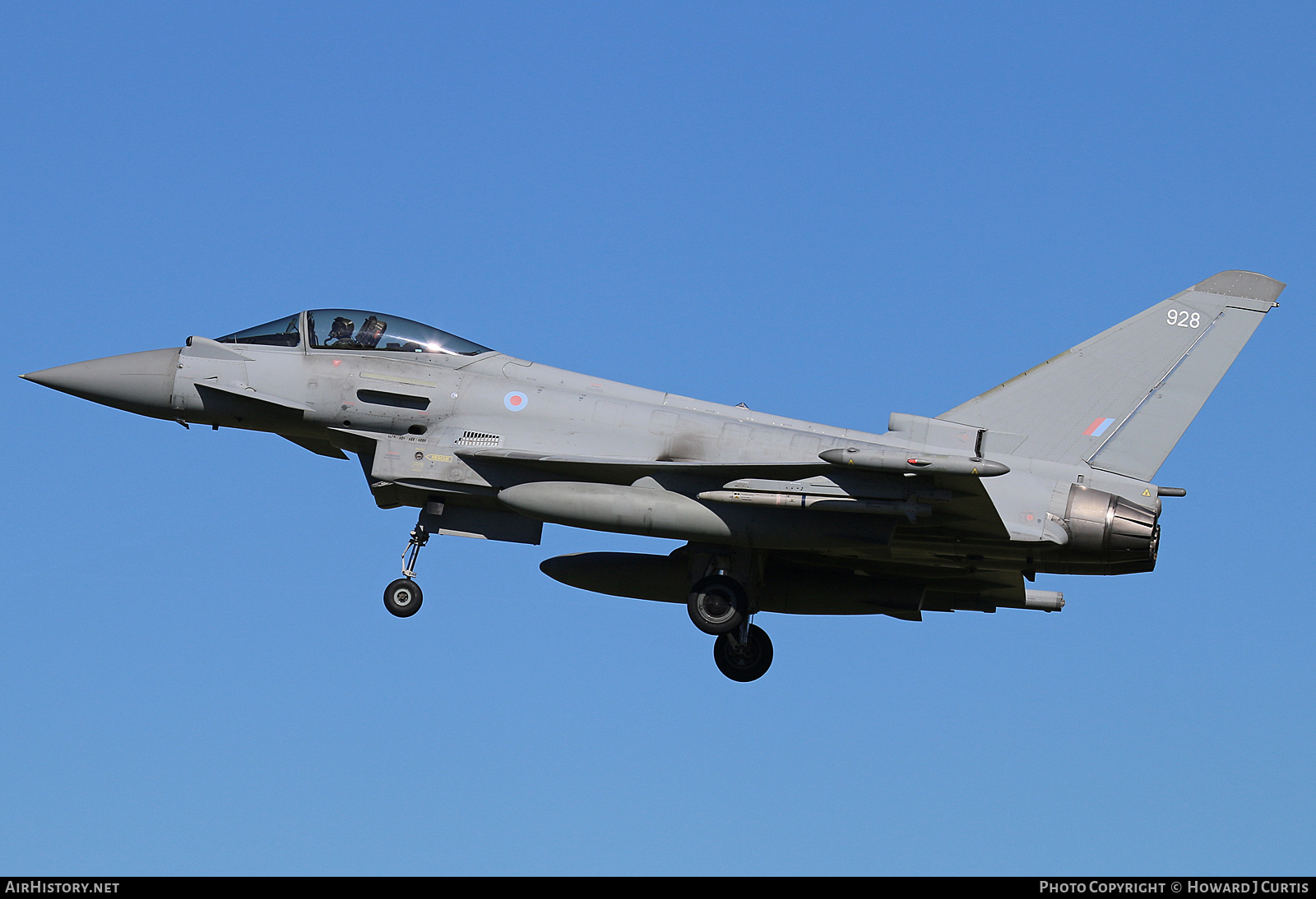 Aircraft Photo of ZJ928 | Eurofighter EF-2000 Typhoon FGR4 | UK - Air Force | AirHistory.net #175146