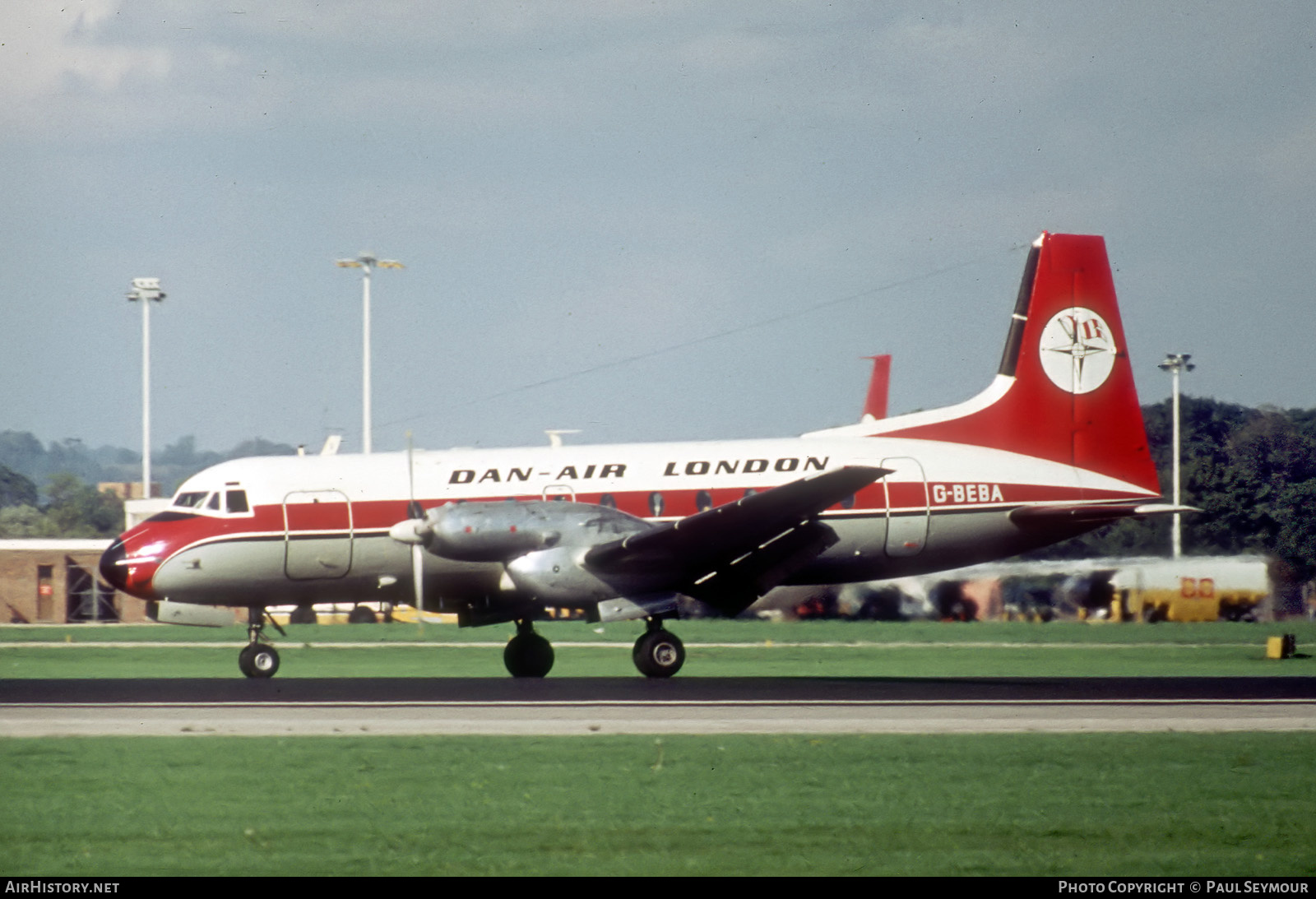 Aircraft Photo of G-BEBA | Hawker Siddeley HS-748 Srs2A/233 | Dan-Air London | AirHistory.net #175148