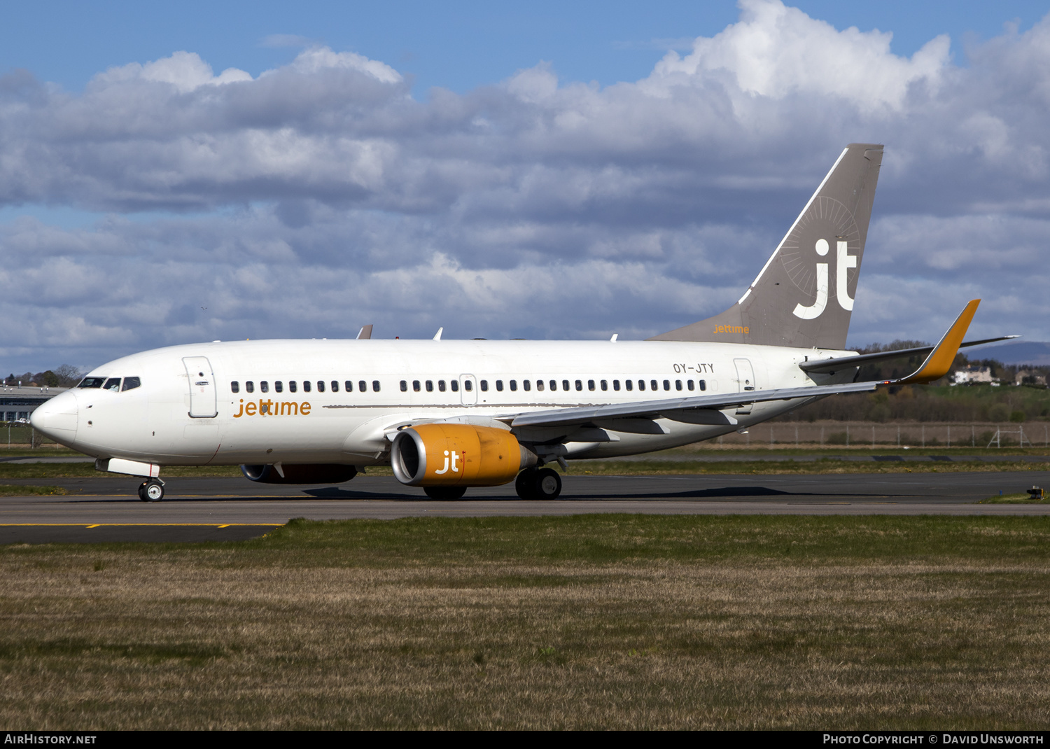 Aircraft Photo of OY-JTY | Boeing 737-7Q8 | Jettime | AirHistory.net #175157