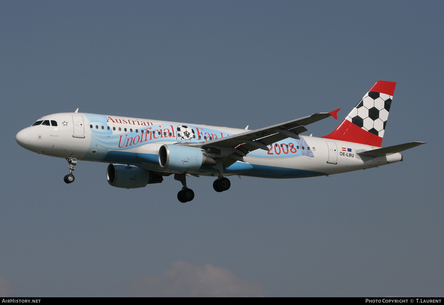 Aircraft Photo of OE-LBU | Airbus A320-214 | Austrian Airlines | AirHistory.net #175167