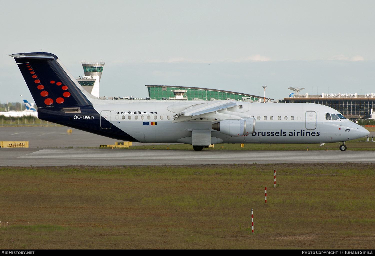 Aircraft Photo of OO-DWD | British Aerospace Avro 146-RJ100 | Brussels Airlines | AirHistory.net #175168