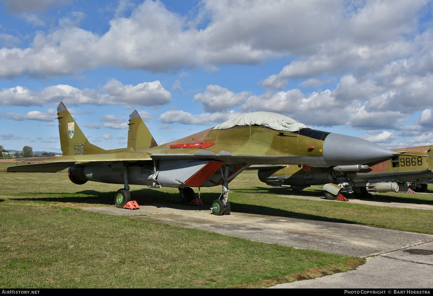 Aircraft Photo of 5817 | Mikoyan-Gurevich MiG-29A (9-12A) | Slovakia - Air Force | AirHistory.net #175180