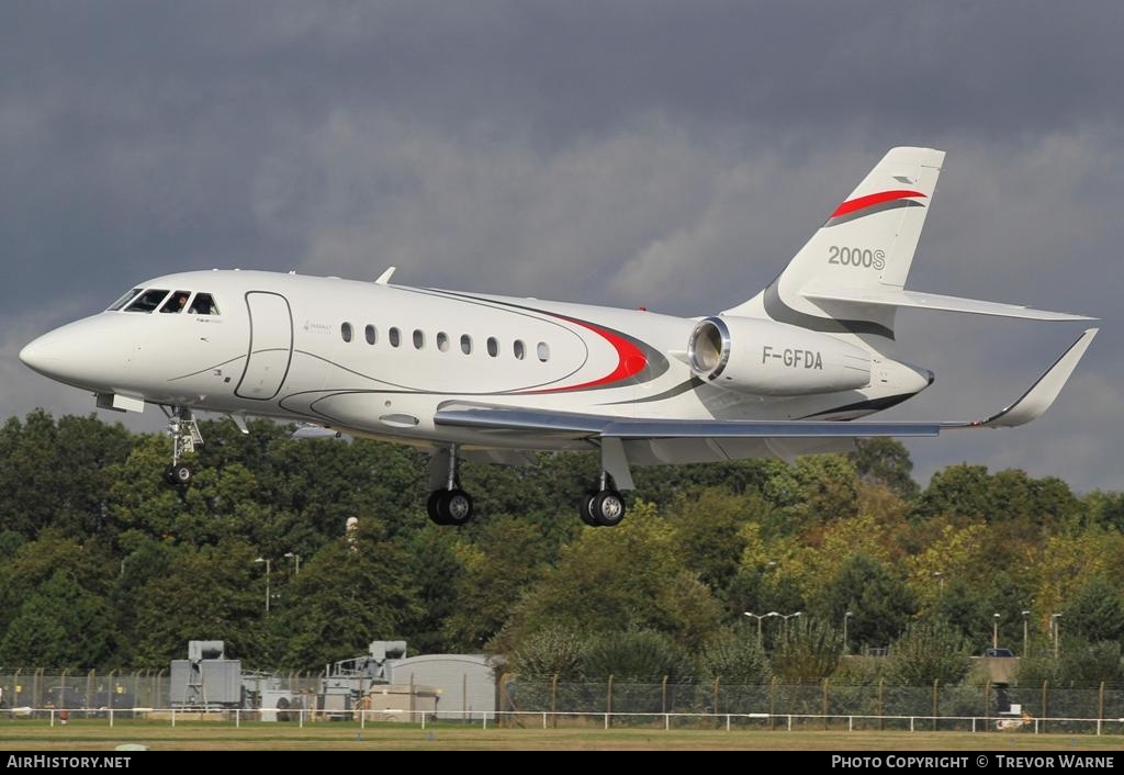 Aircraft Photo of F-GFDA | Dassault Falcon 2000S | AirHistory.net #175200