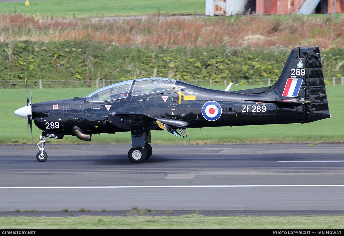 Aircraft Photo of ZF289 | Short S-312 Tucano T1 | UK - Air Force | AirHistory.net #175208
