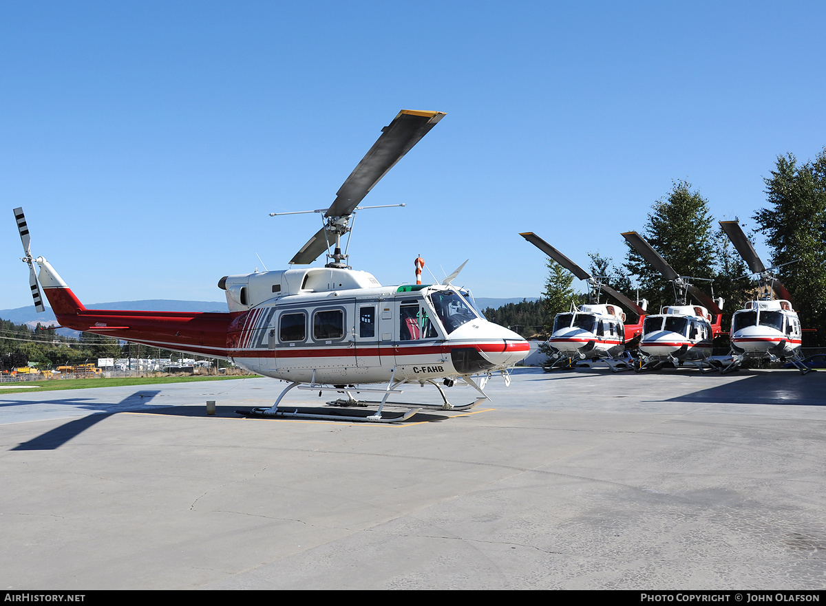 Aircraft Photo of C-FAHB | Bell 212 Twin Two-Twelve | Alpine Helicopters | AirHistory.net #175214