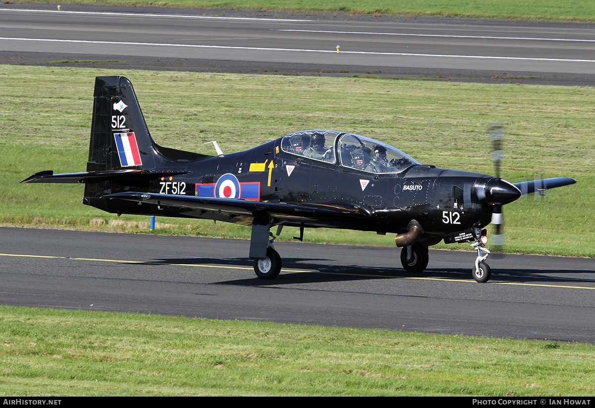 Aircraft Photo of ZF512 | Short S-312 Tucano T1 | UK - Air Force | AirHistory.net #175221
