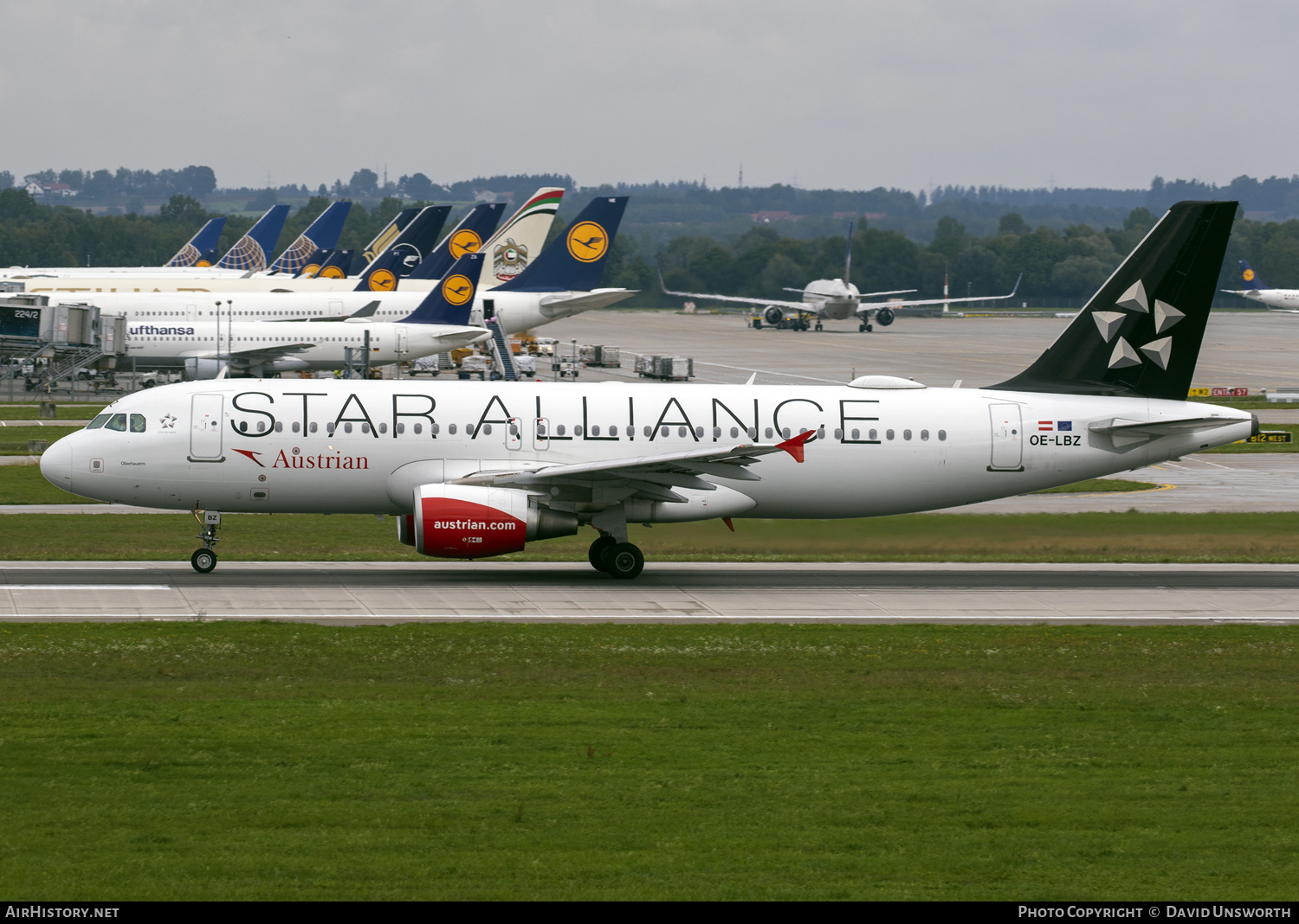 Aircraft Photo of OE-LBZ | Airbus A320-214 | Austrian Airlines | AirHistory.net #175236