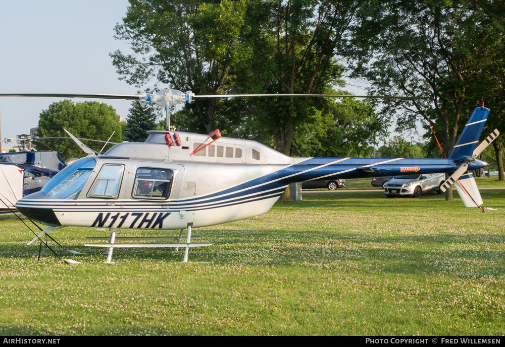 Aircraft Photo of N117HK | Bell 206B JetRanger II | AirHistory.net #175249