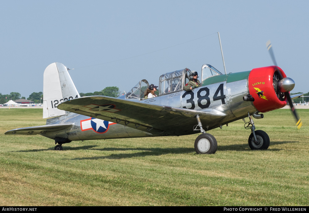 Aircraft Photo of N69041 / 122384 | Vultee BT-13A Valiant | USA - Air Force | AirHistory.net #175260