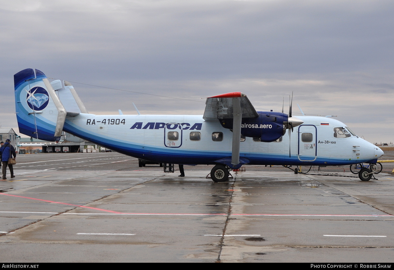 Aircraft Photo of RA-41904 | Antonov An-38-100 | Alrosa Air Company | AirHistory.net #175297