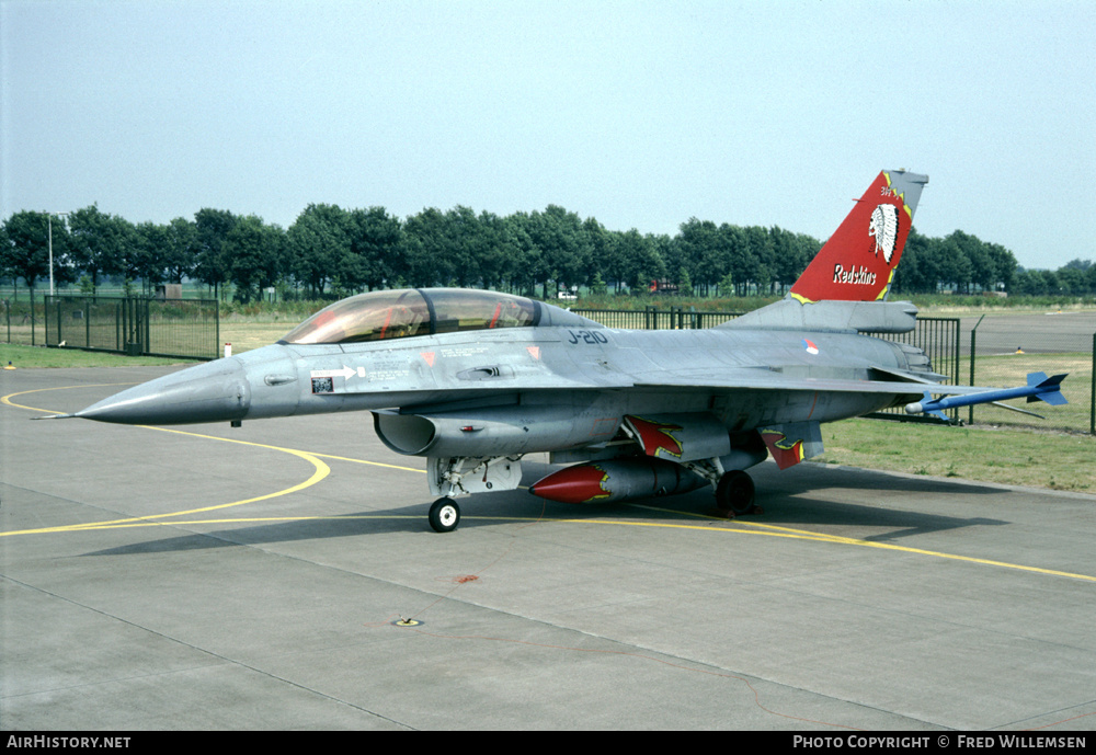 Aircraft Photo of J-210 | General Dynamics F-16B Fighting Falcon | Netherlands - Air Force | AirHistory.net #175339