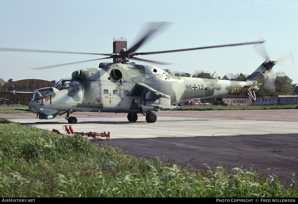 Aircraft Photo of 9612 | Mil Mi-24D | Germany - Army | AirHistory.net #175340