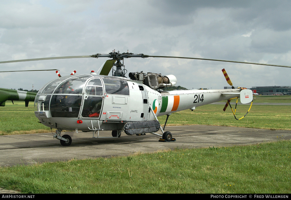 Aircraft Photo of 214 | Aerospatiale SA-316B Alouette III | Ireland - Air Force | AirHistory.net #175359