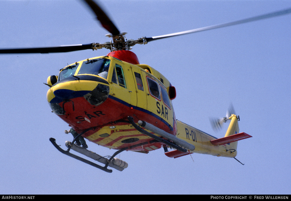Aircraft Photo of R-01 | Agusta AB-412SP Grifone | Netherlands - Air Force | AirHistory.net #175363