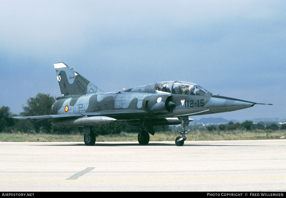 Aircraft Photo of CE11-30 | Dassault Mirage IIIDE | Spain - Air Force | AirHistory.net #175366