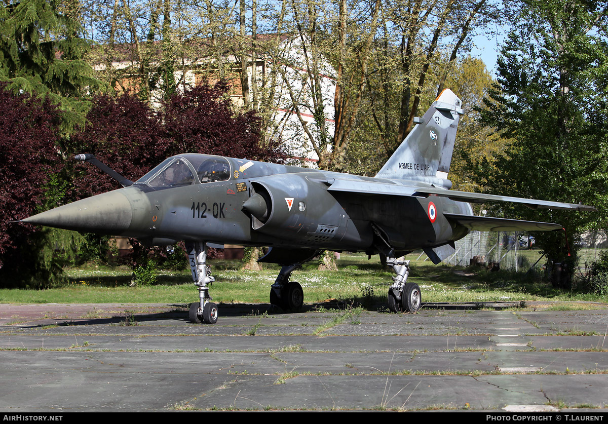 Aircraft Photo of 231 | Dassault Mirage F1CT | France - Air Force | AirHistory.net #175376
