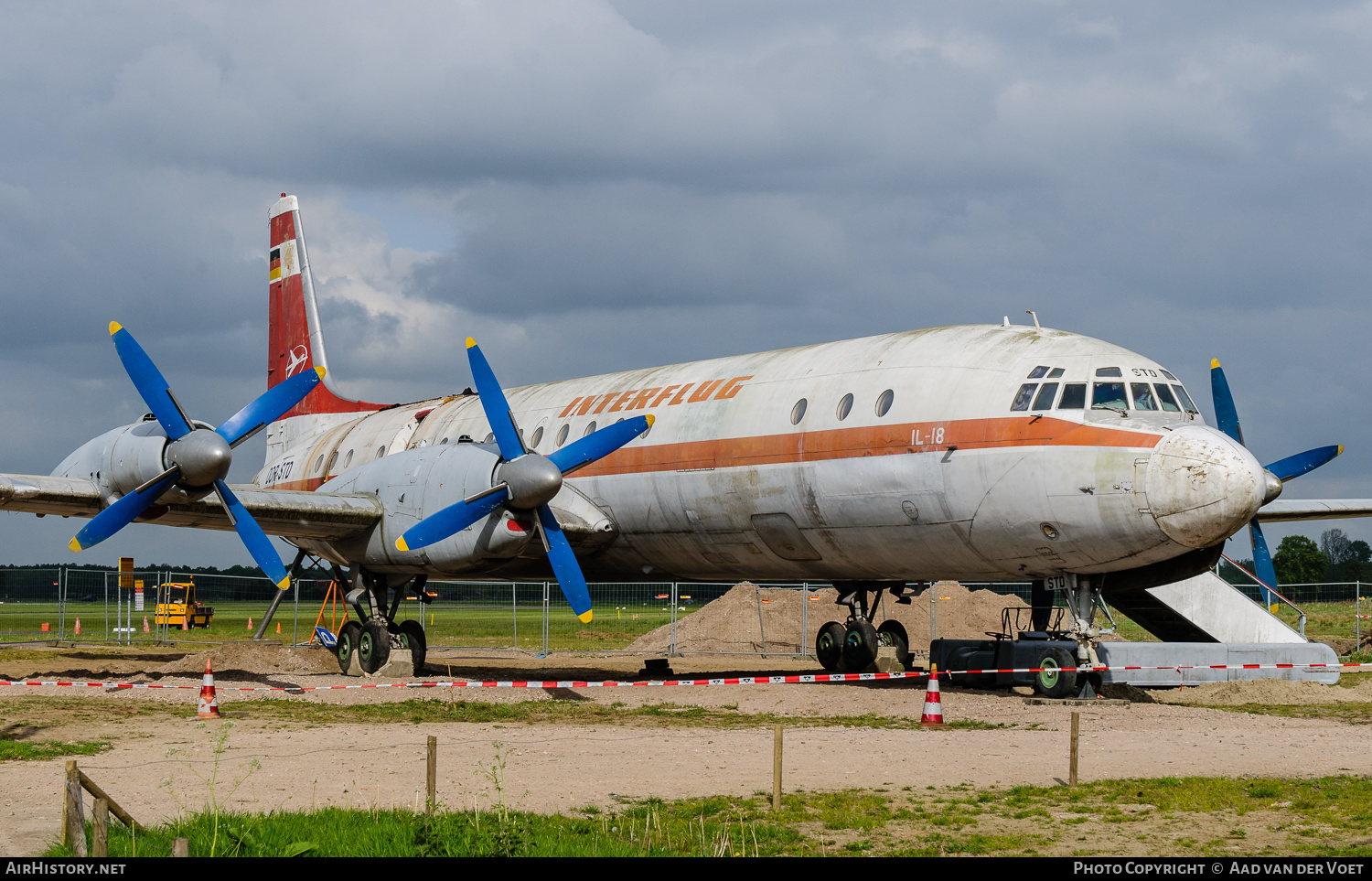 Aircraft Photo of DDR-STD | Ilyushin Il-18V | Interflug | AirHistory.net #175392