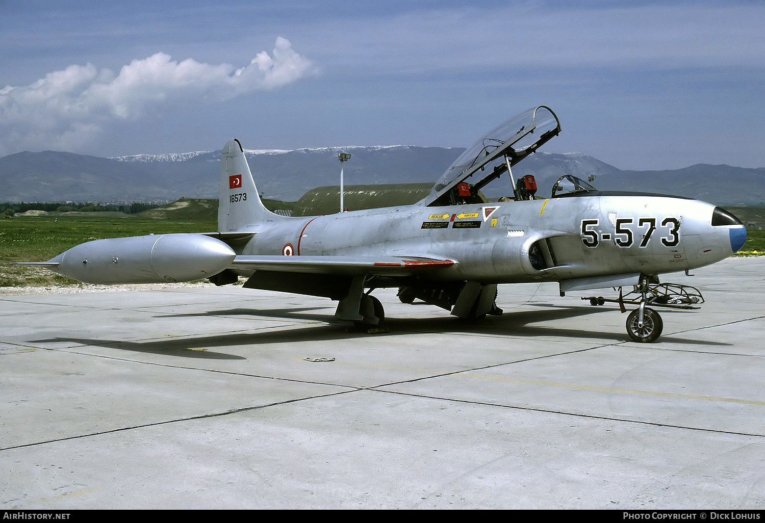 Aircraft Photo of 51-6573 / 16573 | Lockheed T-33A | Turkey - Air Force | AirHistory.net #175394