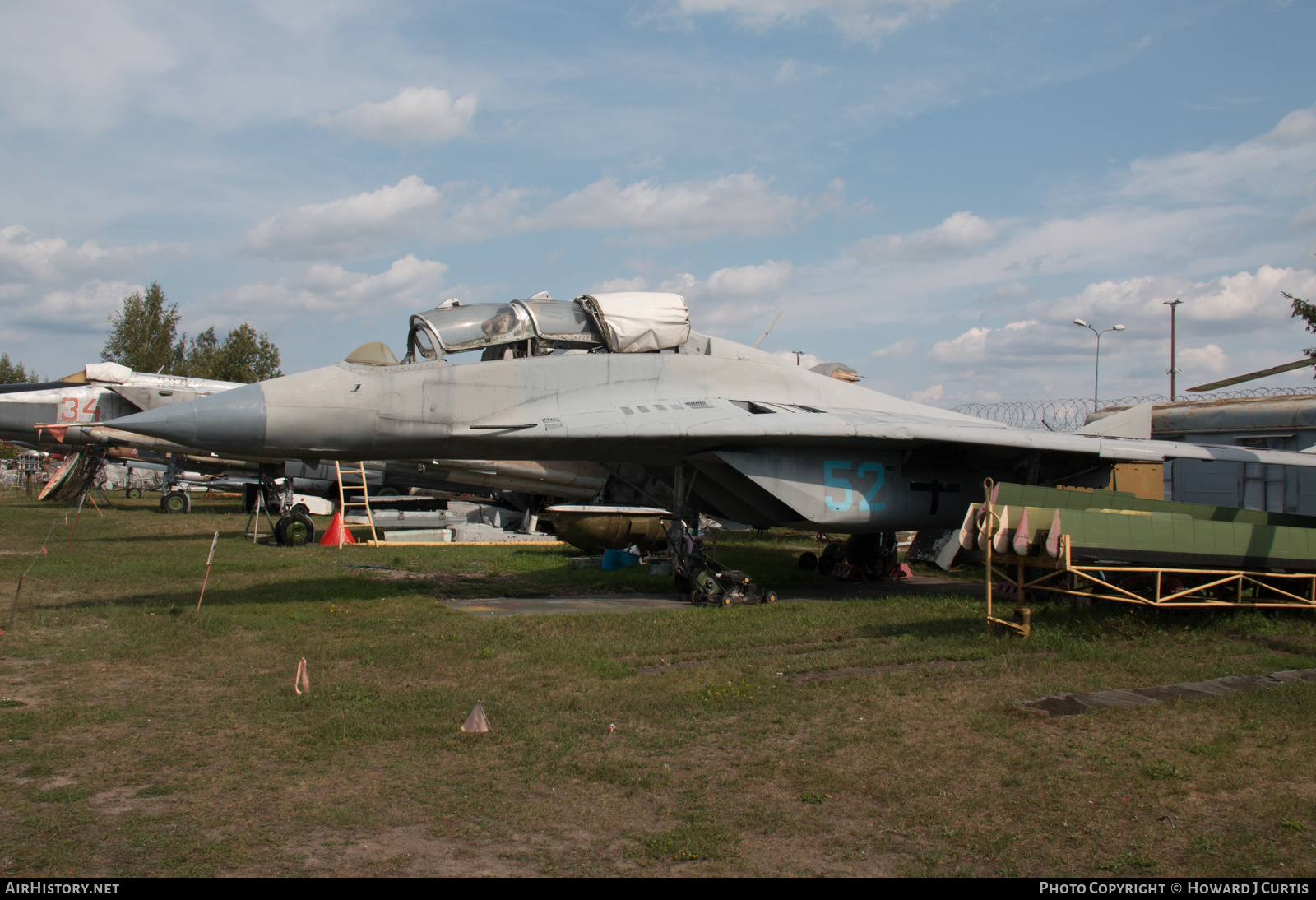 Aircraft Photo of 52 blue | Mikoyan-Gurevich MiG-29UB (9-51) | Russia - Air Force | AirHistory.net #175395