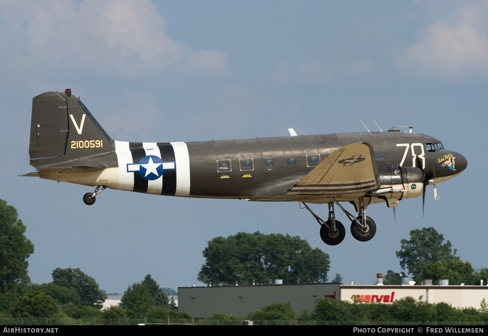Aircraft Photo of N3239T / 2100591 | Douglas C-47A Skytrain | USA - Air Force | AirHistory.net #175401