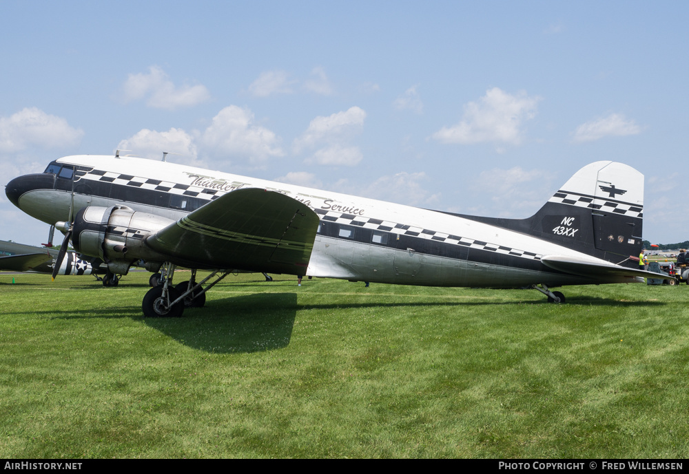 Aircraft Photo of N43XX / NC43XX | Douglas C-53D Skytrooper | Thunderbird Flying Service | AirHistory.net #175414