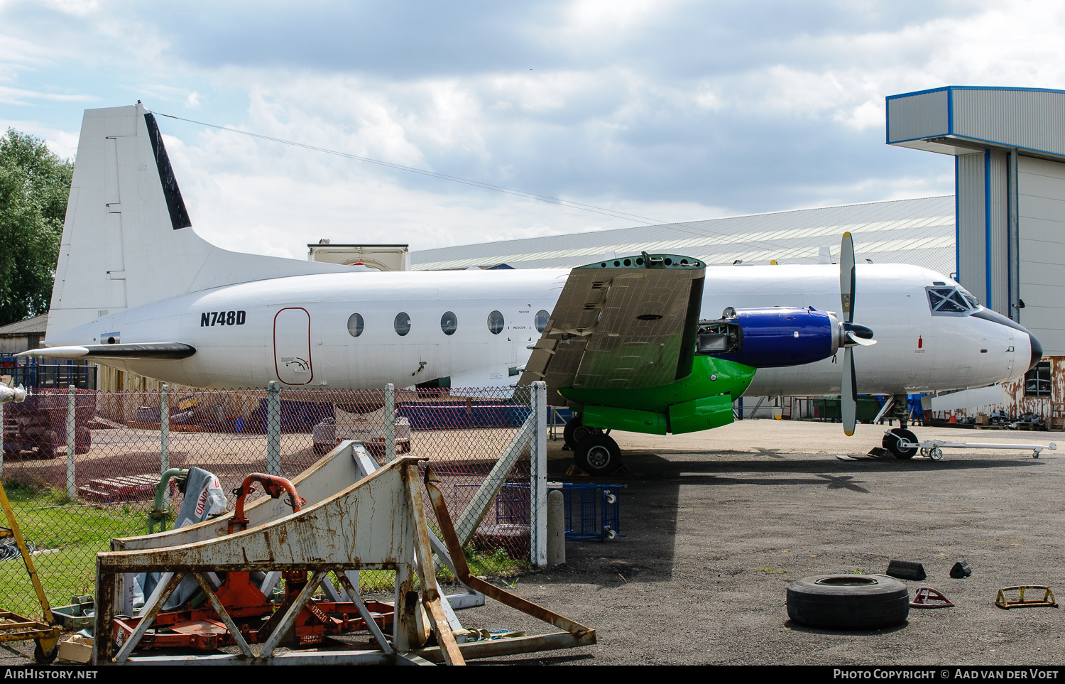 Aircraft Photo of N748D | Hawker Siddeley HS-748 Srs1/107 | AirHistory.net #175421