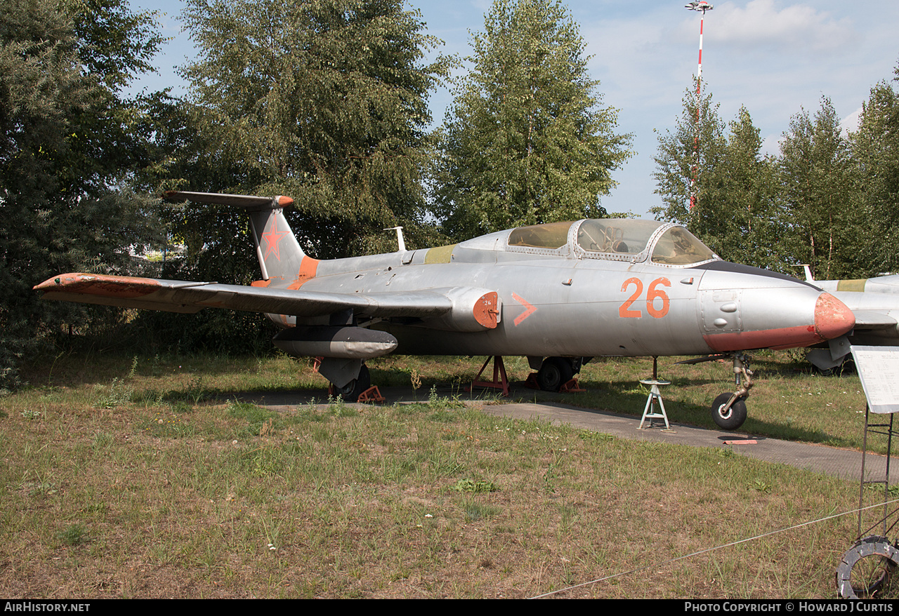 Aircraft Photo of 26 red | Aero L-29 Delfin | Russia - Air Force | AirHistory.net #175425