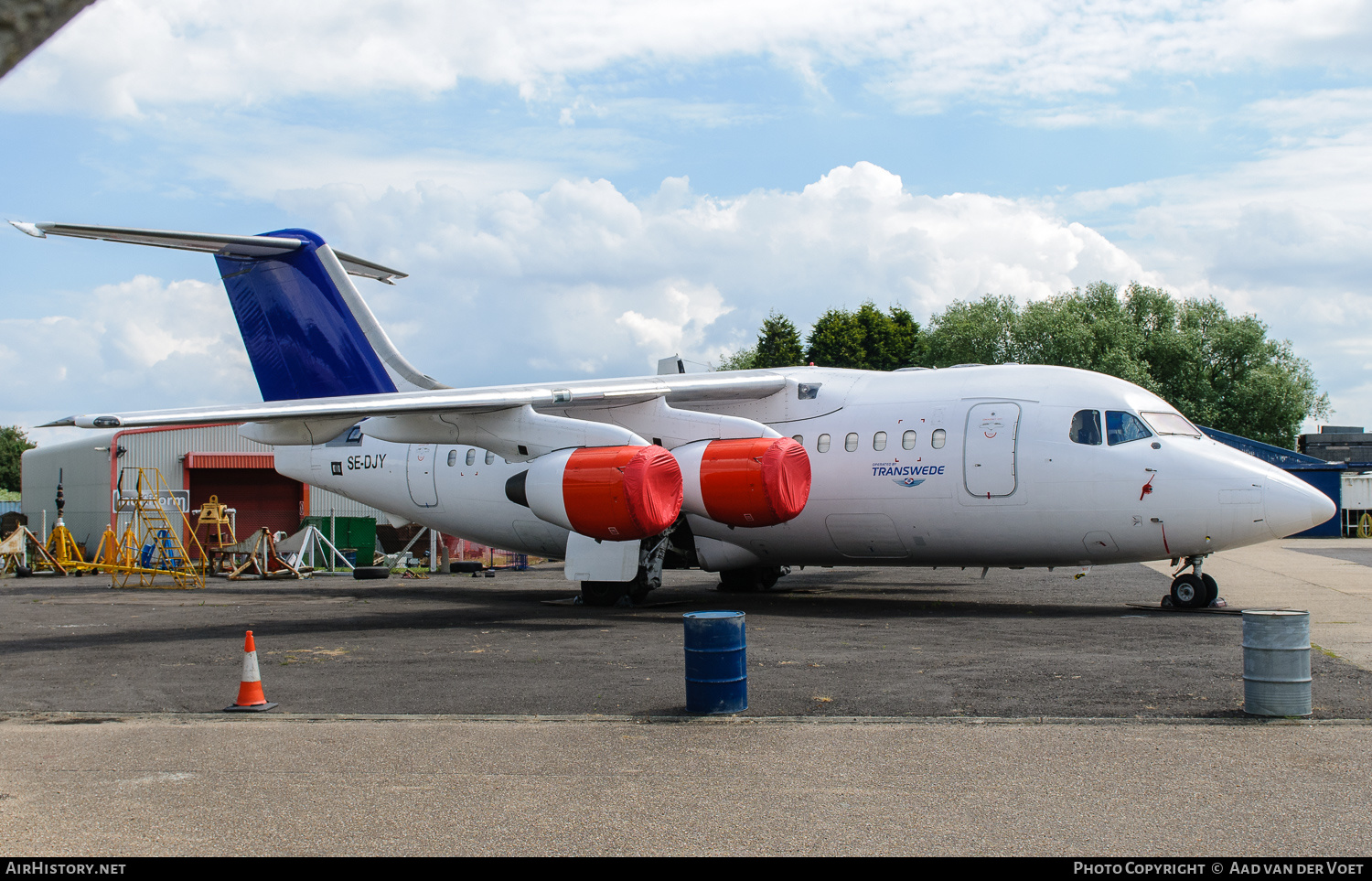 Aircraft Photo of SE-DJY | British Aerospace Avro 146-RJ70 | Transwede Airways | AirHistory.net #175430