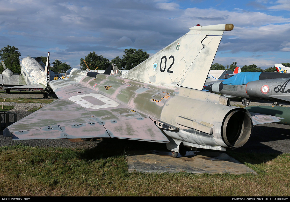 Aircraft Photo of 02 | Saab J35Oe Draken | Austria - Air Force | AirHistory.net #175443