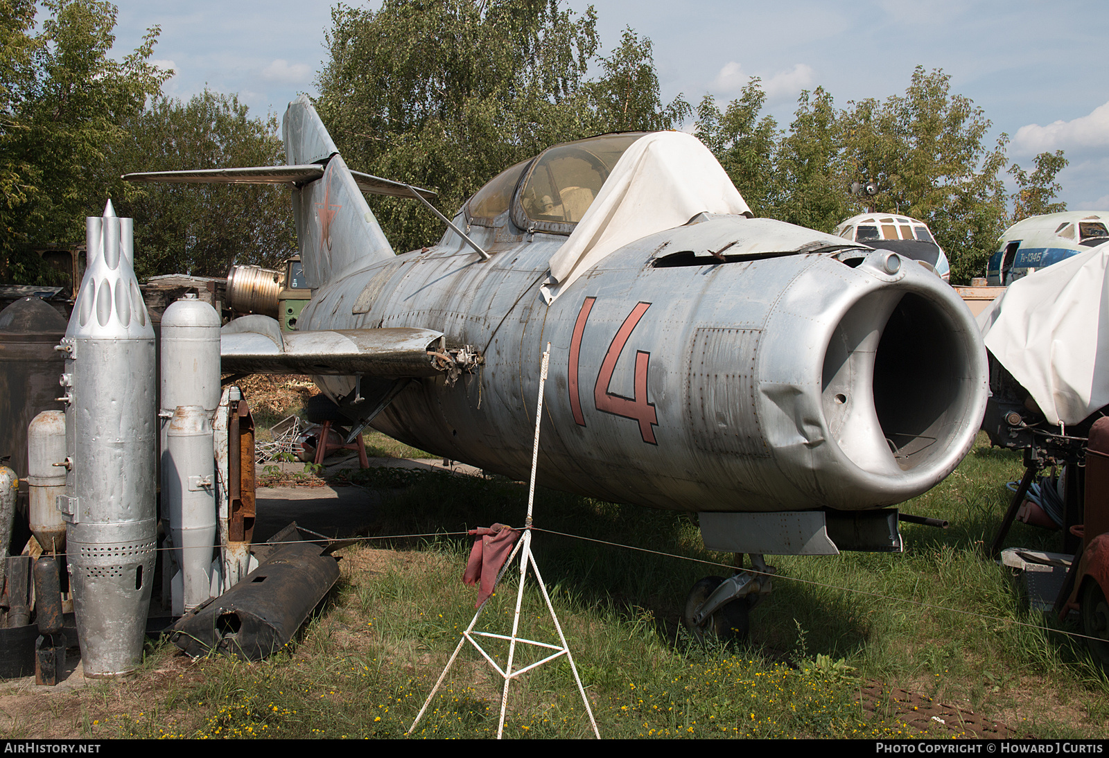 Aircraft Photo of 14 red | Mikoyan-Gurevich MiG-15UTI | Russia - Air Force | AirHistory.net #175448