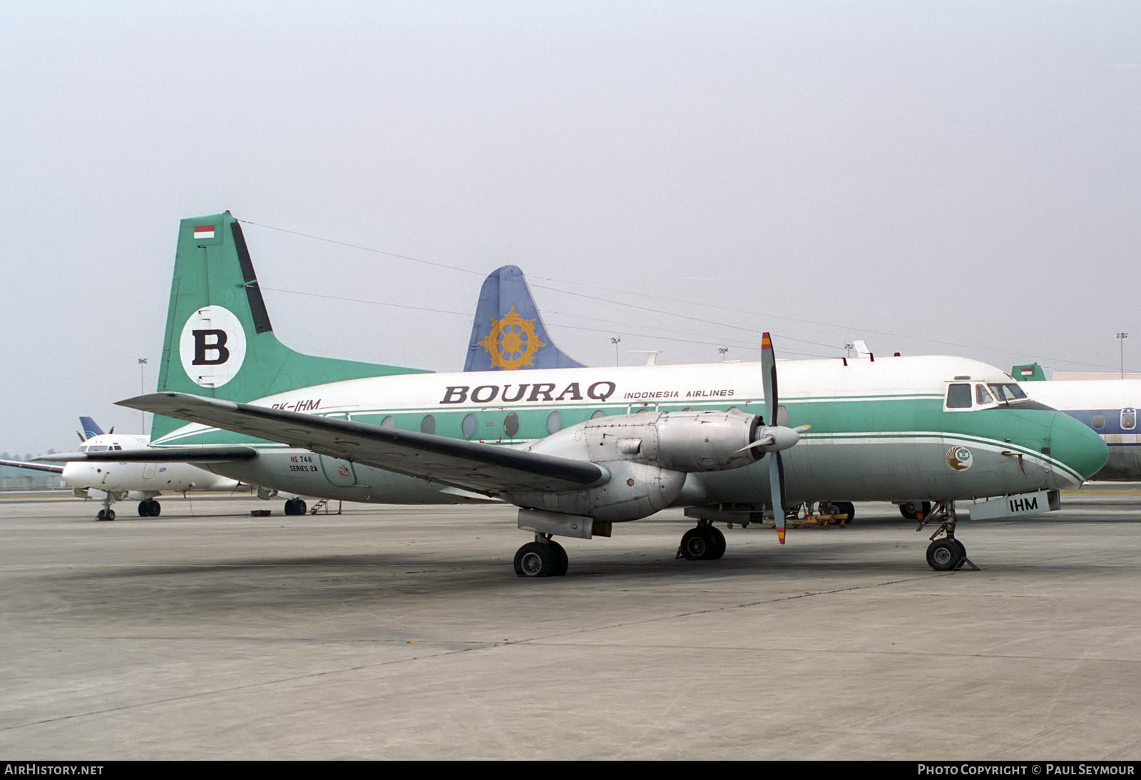 Aircraft Photo of PK-IHM | Hawker Siddeley HS-748 Srs2A/235 | Bouraq Indonesia Airlines | AirHistory.net #175451