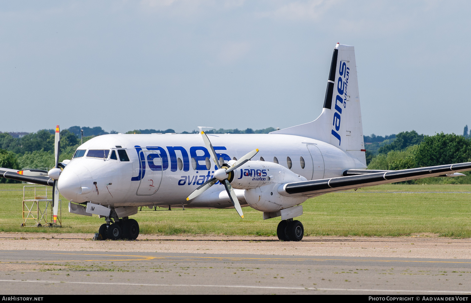 Aircraft Photo of G-AYIM | Hawker Siddeley HS-748 Srs2A/270 | Janes Aviation | AirHistory.net #175457