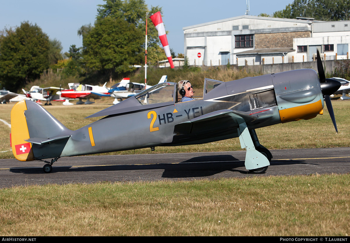 Aircraft Photo of HB-YEL | WAR Focke-Wulf 190 | AirHistory.net #175462