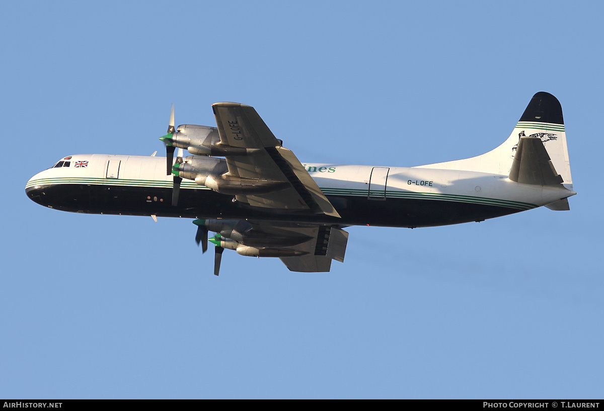 Aircraft Photo of G-LOFE | Lockheed L-188C(F) Electra | Atlantic Airlines | AirHistory.net #175464