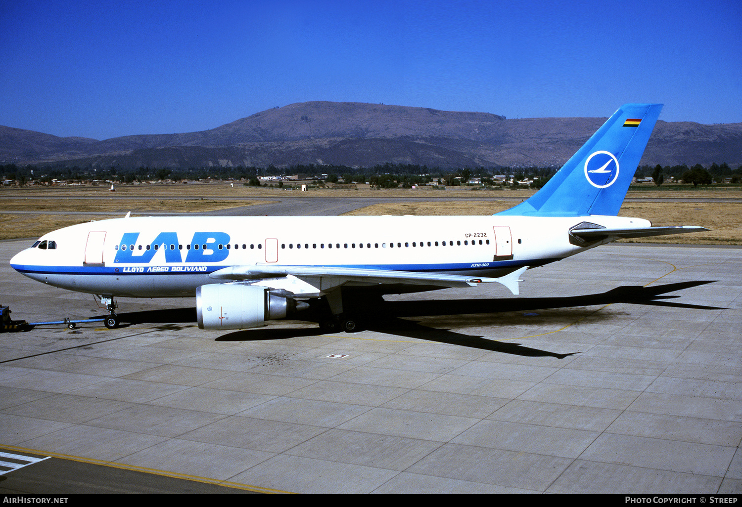Aircraft Photo of CP-2232 | Airbus A310-304 | Lloyd Aereo Boliviano - LAB | AirHistory.net #175482