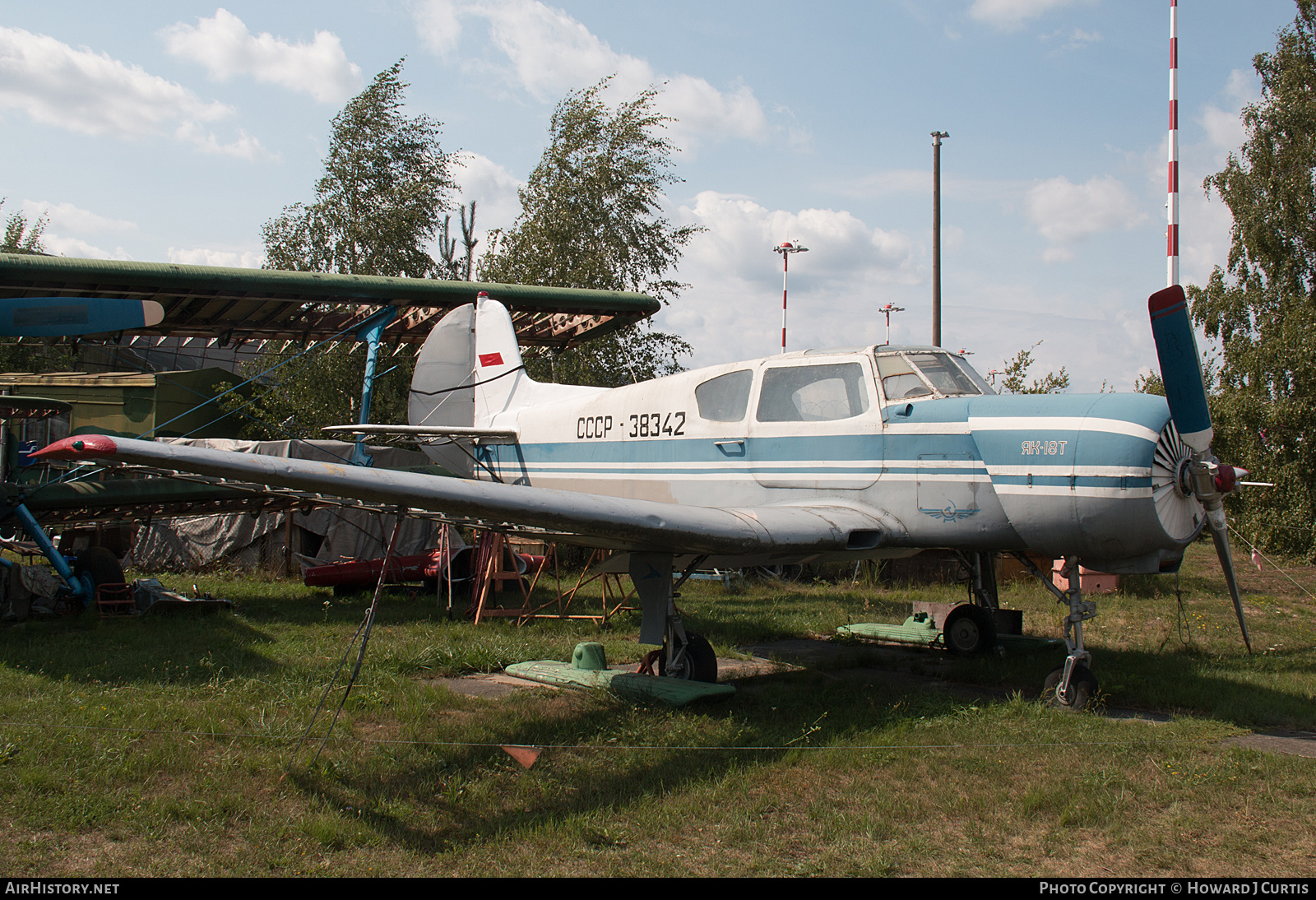 Aircraft Photo of CCCP-38342 | Yakovlev Yak-18T | Aeroflot | AirHistory.net #175488