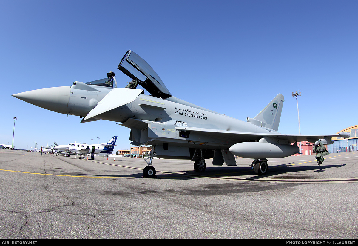 Aircraft Photo of ZK084 | Eurofighter EF-2000 Typhoon F2 | Saudi Arabia - Air Force | AirHistory.net #175491