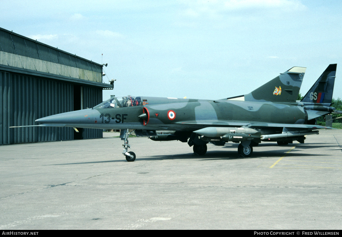 Aircraft Photo of 18 | Dassault Mirage 5F | France - Air Force | AirHistory.net #175518