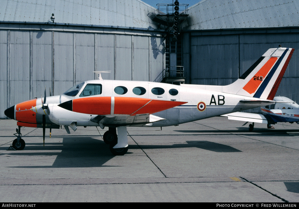 Aircraft Photo of 248 | Cessna 411 | France - Air Force | AirHistory.net #175524