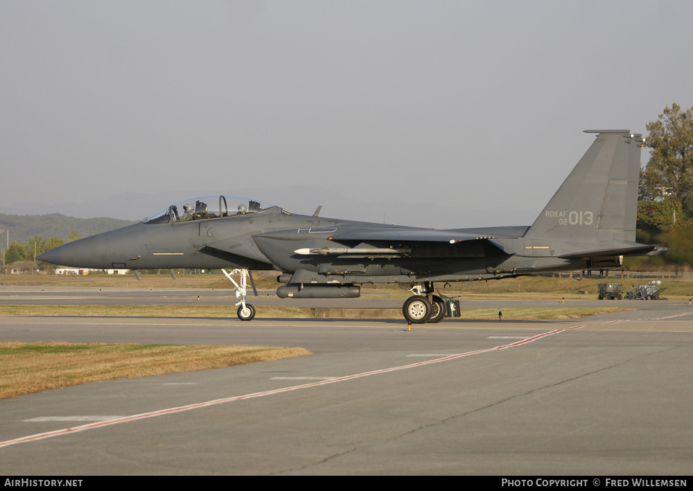 Aircraft Photo of 02-013 | Boeing F-15K Slam Eagle | South Korea - Air Force | AirHistory.net #175531