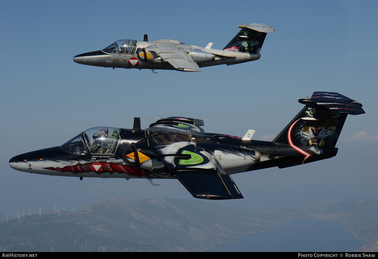 Aircraft Photo of GD-14 | Saab 105OE | Austria - Air Force | AirHistory.net #175542