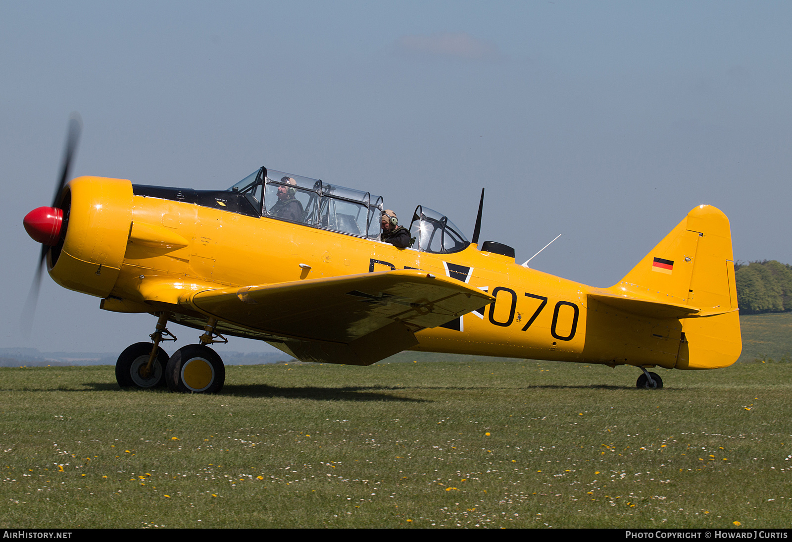 Aircraft Photo of G-CHYN / BF-070 | North American T-6J Texan | Germany - Air Force | AirHistory.net #175543